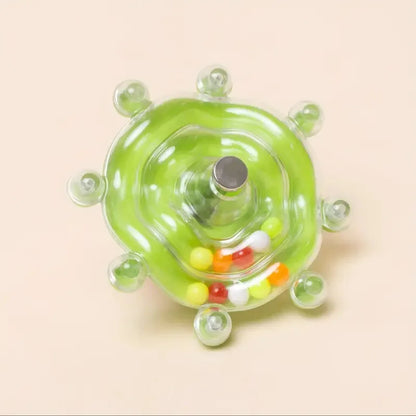 SpinFeast™ Treat Dispenser – Rotating Foraging Toy for Parrots
