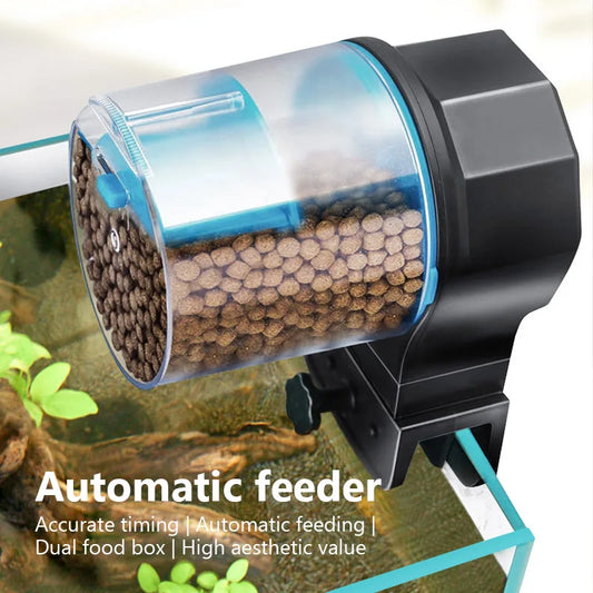 FeedFlow™ Automatic Fish Feeder – Smart Timer Dispenser for Aquariums