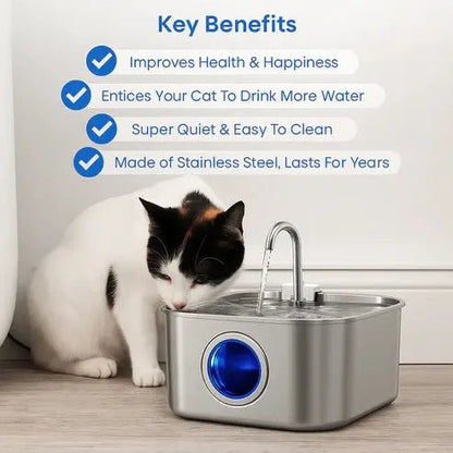 Purrify - Stainless Steel Water Filter